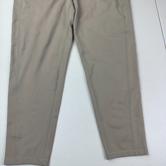 DSG Womens XL‎ Green Leggings Cropped Side Pockets Activewear Athleisure Used - Picture 2 of 9